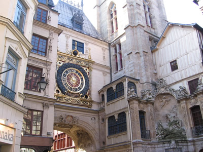 L'Horloge in Rouen