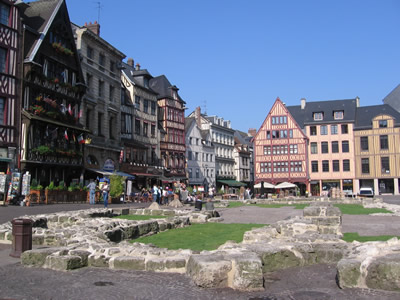 Place Du Vieux Marche in Rouen