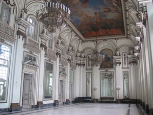 Inside Batista's old palace