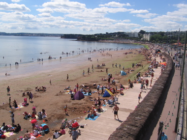 Main beach in Torquay