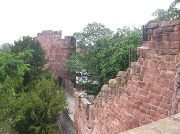 Part of Chester's town wall